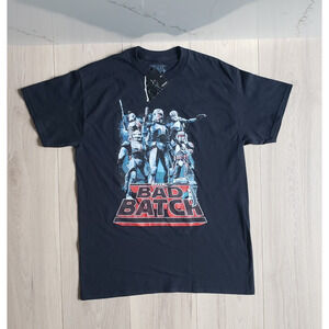 Star Wars Shirt Mens Medium Black Geeknet The Bad Batch Graphic Short Sleeve Tee